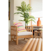 Fauteuil Naturel Linnen 73 cm 73x67x64 cm-Kussens-J-Line