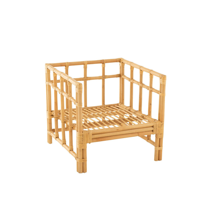 Fauteuil Naturel Linnen 73 cm-Fauteuils-J-Line