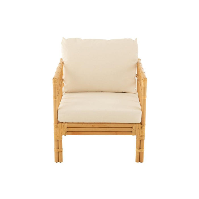 Fauteuil Naturel Linnen 73 cm-Fauteuils-J-Line