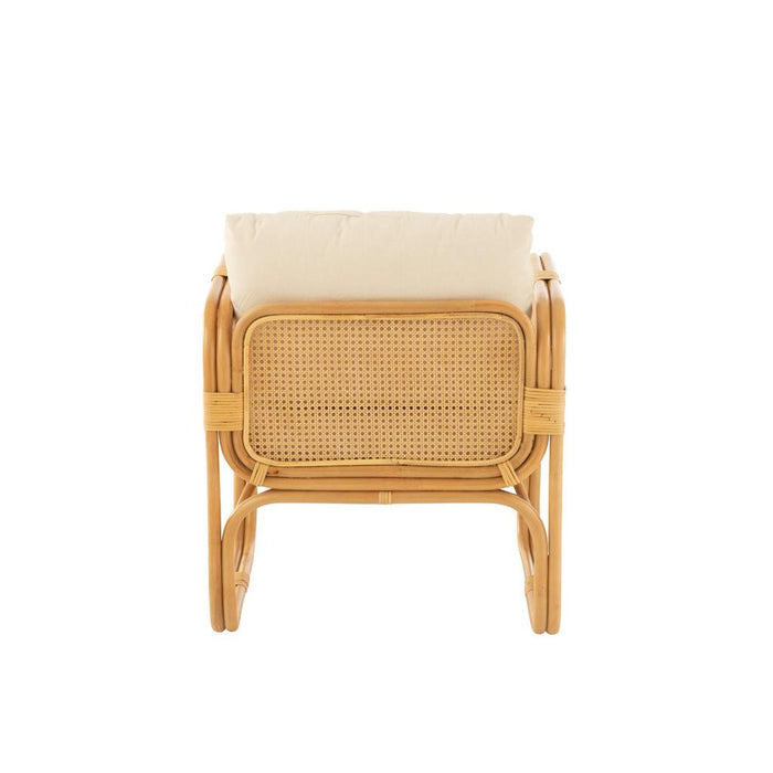 Fauteuil Naturel Polyester 67 cm 67x66x66 cm-Kussens-J-Line
