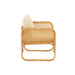 Fauteuil Naturel Polyester 67 cm-Fauteuils-J-Line