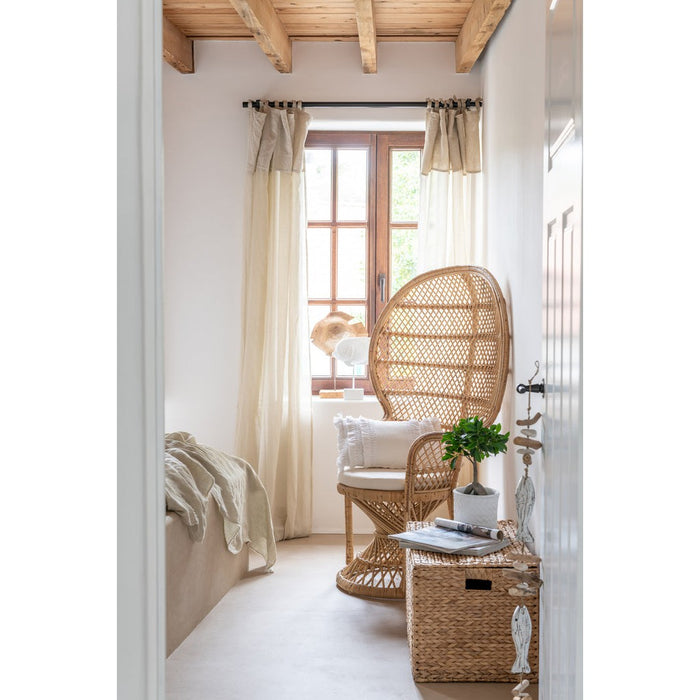 Fauteuil Naturel Rotan 67 cm-Fauteuils-J-Line