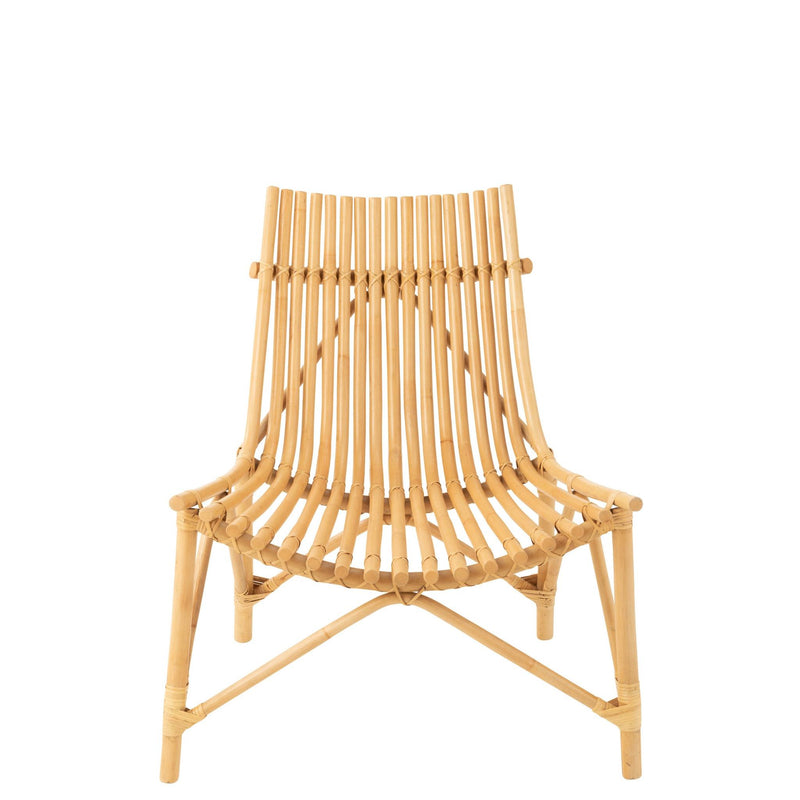 Fauteuil Naturel Rotan 80 cm 80x77x84 cm-Fauteuils-J-Line