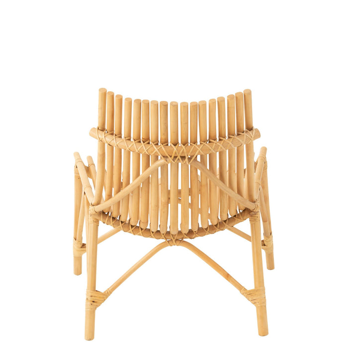 Fauteuil Naturel Rotan 80 cm 80x77x84 cm-Fauteuils-J-Line