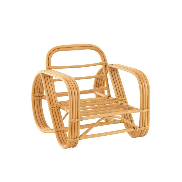 Fauteuil Naturel Rotan 83 cm 83x77x74 cm-Kussens-J-Line