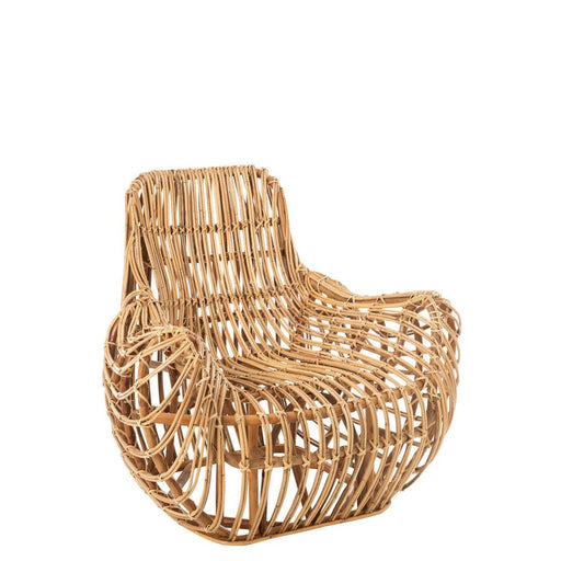 Fauteuil Naturel Rotan 87 cm-Fauteuils-J-Line