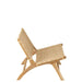 Fauteuil Naturel Teakhout 67 cm-Fauteuils-J-Line