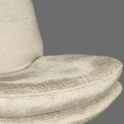 Fauteuil Noel Beige Chenille - 76x90x100 cm-Fauteuils-LABEL51