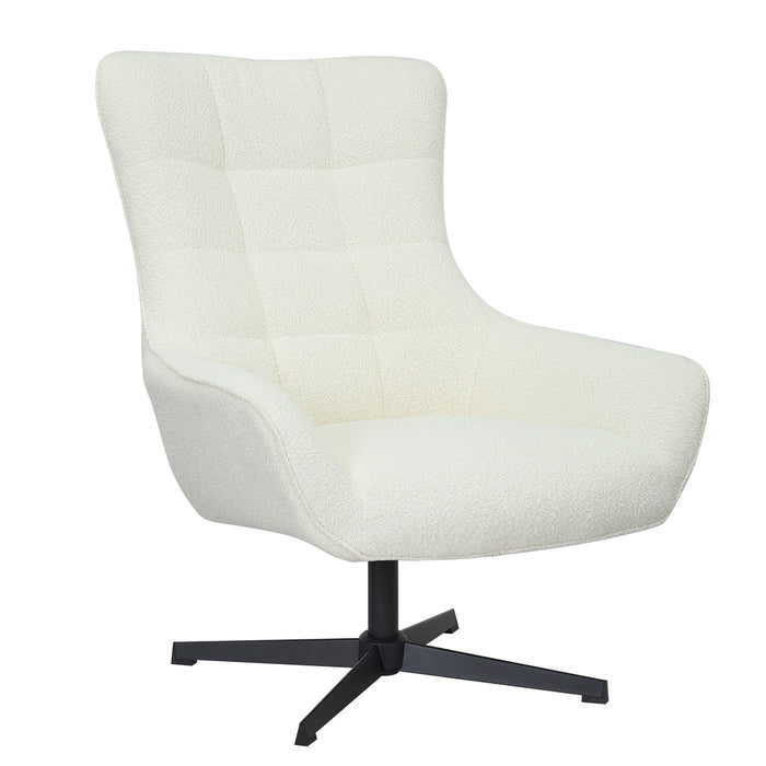 Fauteuil Nora | Off White | Draaibaar-Fauteuils-Starfurn