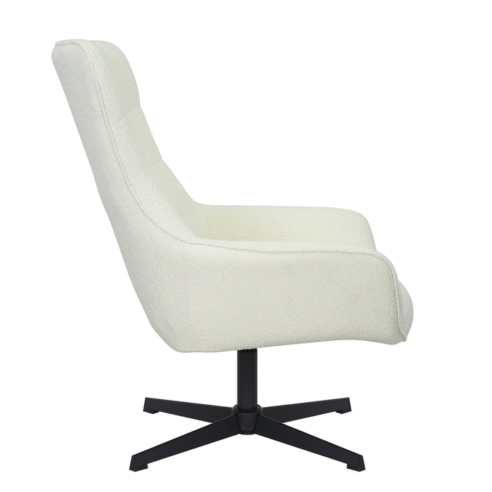 Fauteuil Nora | Off White | Draaibaar-Fauteuils-Starfurn