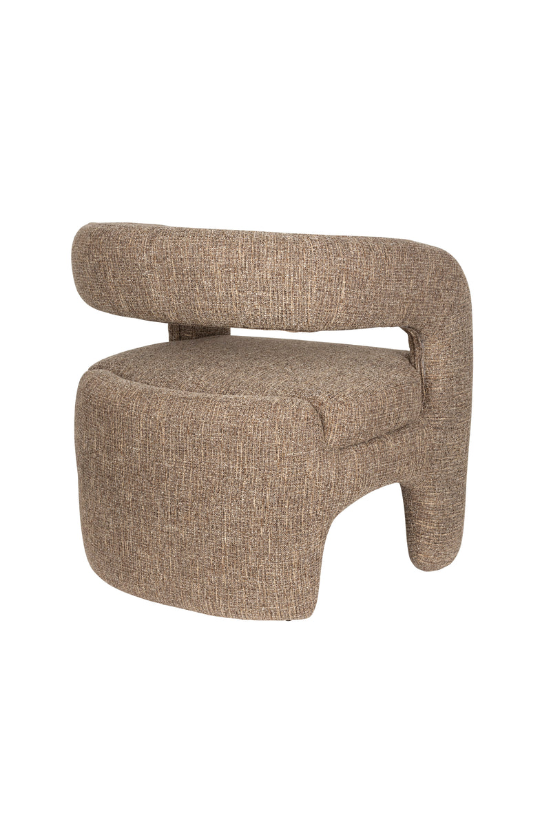 Fauteuil Nova PES Bruin 69.5x66 cm-Fauteuils-Creating Home