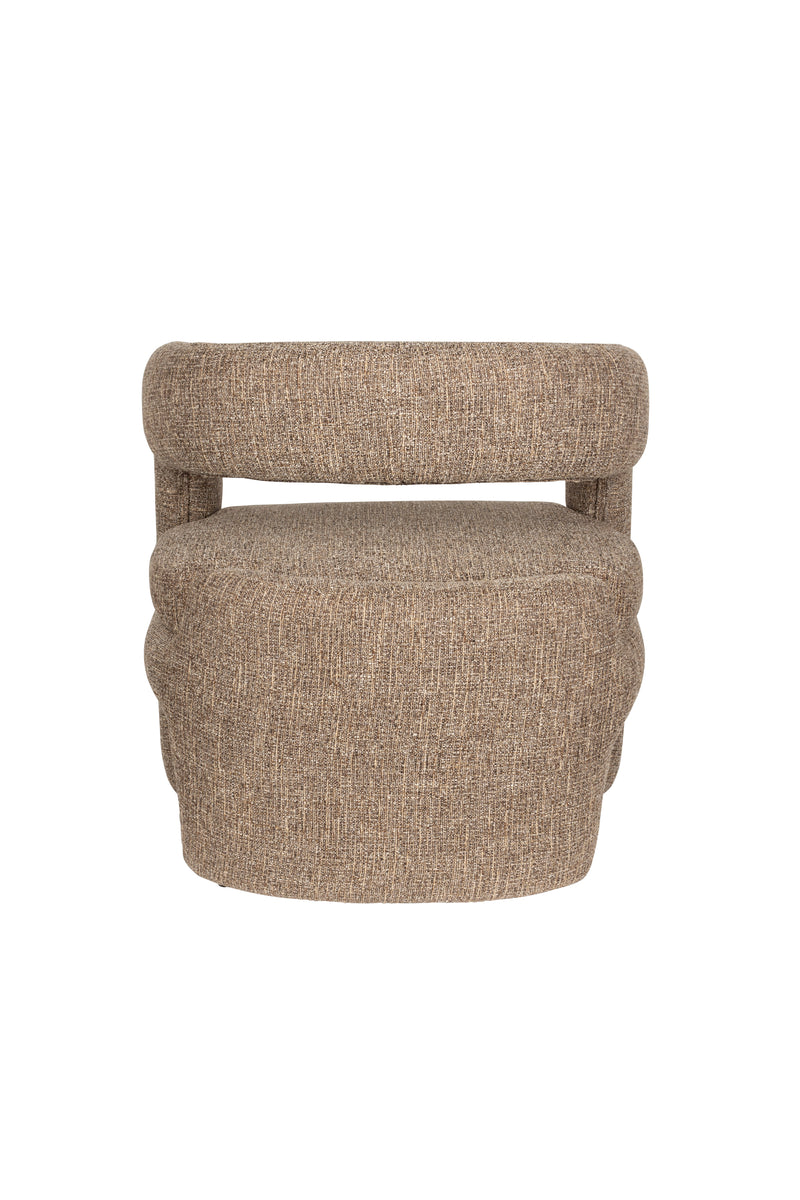 Fauteuil Nova PES Bruin 69.5x66 cm-Fauteuils-Creating Home