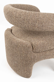 Fauteuil Nova PES Bruin 69.5x66 cm-Fauteuils-Creating Home