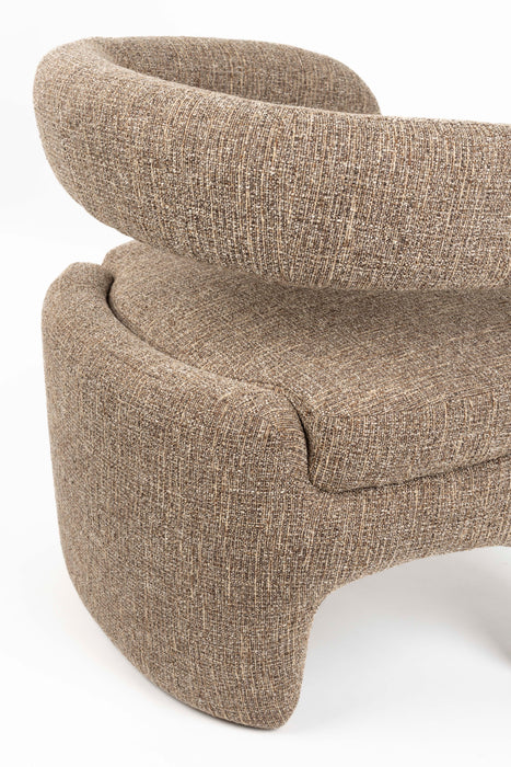 Fauteuil Nova PES Bruin 69.5x66 cm-Fauteuils-Creating Home