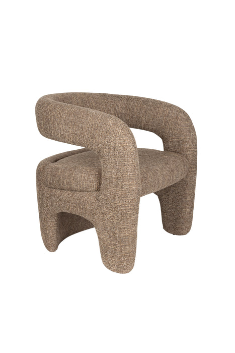 Fauteuil Nova PES Bruin 69.5x66 cm-Fauteuils-Creating Home