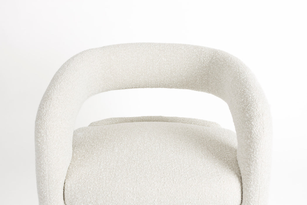 Fauteuil Nova PES Off white 69x66 cm