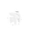 Fauteuil Nova PES Off white 69x66 cm-Fauteuils-Creating Home