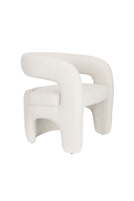 Fauteuil Nova PES Off white 69x66 cm-Fauteuils-Creating Home