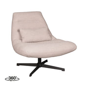 Fauteuil Nox Naturel Boucle - 77x62x53 cm-Fauteuils-LABEL51