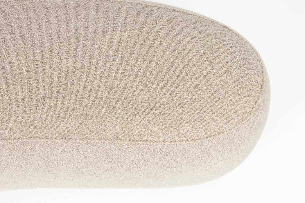 Fauteuil Noxx Polyester Beige 46x120 cm-Fauteuils-Creating Home