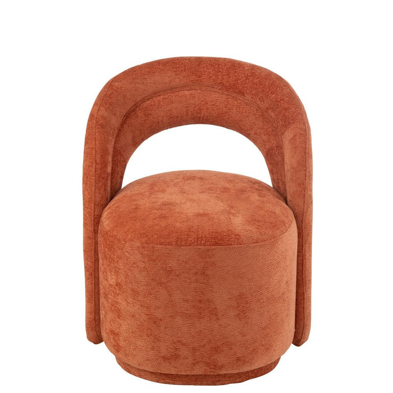 Fauteuil Oranje Grenenhout 66 cm 64x66x80 cm-Fauteuils-J-Line