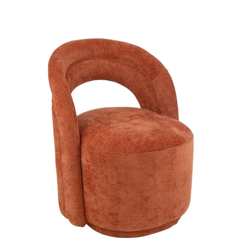 Fauteuil Oranje Grenenhout 66 cm 64x66x80 cm-Fauteuils-J-Line