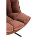 Fauteuil Oranje Metaal 73 cm 73x78x92 cm-Kussens-J-Line