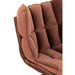 Fauteuil Oranje Metaal 73 cm-Fauteuils-J-Line