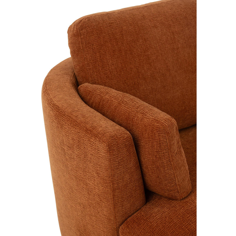 Fauteuil Oranje Populierenhout 100 cm 100x109x89 cm-Fauteuils-J-Line