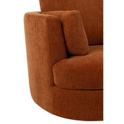 Fauteuil Oranje Populierenhout 100 cm 100x109x89 cm-Fauteuils-J-Line