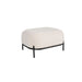 Fauteuil Polly Teddy Polyester Ivoor 50.5x66 cm-Fauteuils-Creating Home