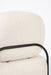 Fauteuil Polly Teddy Polyester Ivoor 71.5x66 cm-Fauteuils-Creating Home