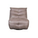 Fauteuil Powernap Station Taupe Kunstleder - 90x110x95 cm-Fauteuils-LABEL51