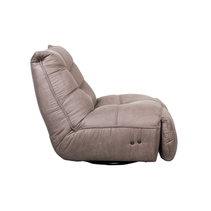 Fauteuil Powernap Station Taupe Kunstleder - 90x110x95 cm-Fauteuils-LABEL51