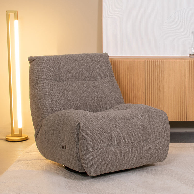 Fauteuil Relax and Recharge Mushroom Boucle Met Accu 90x110x95 cm-Fauteuils-LABEL51