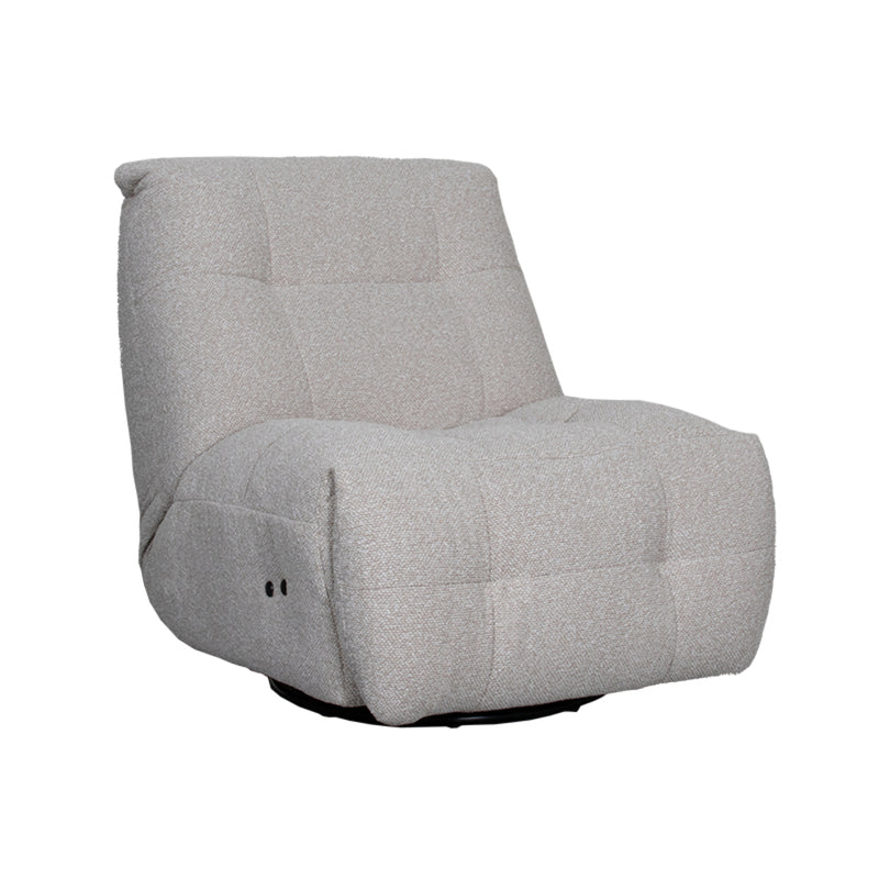 Fauteuil Relax and Recharge Naturel Boucle Met Accu 90x110x95 cm-Fauteuils-LABEL51