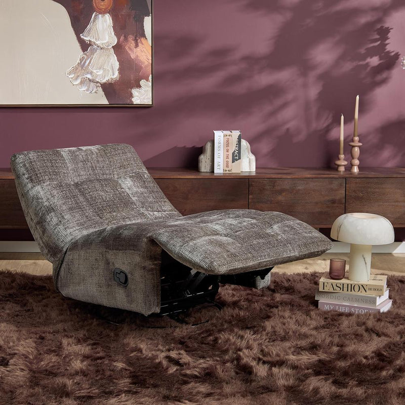 Fauteuil Relaxfauteuil Chill Grijs 78x97x90 cm-Fauteuils-Starfurn