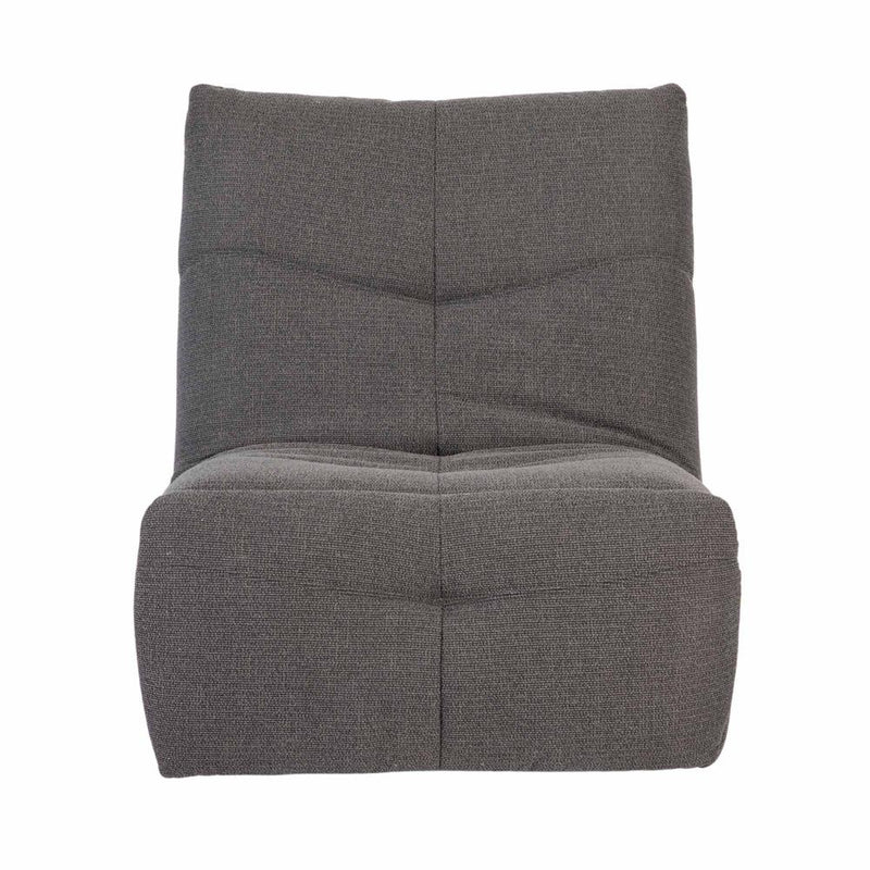 Fauteuil Relaxfauteuil Lazy Donker Grijs 78x97x90 cm-Fauteuils-Starfurn