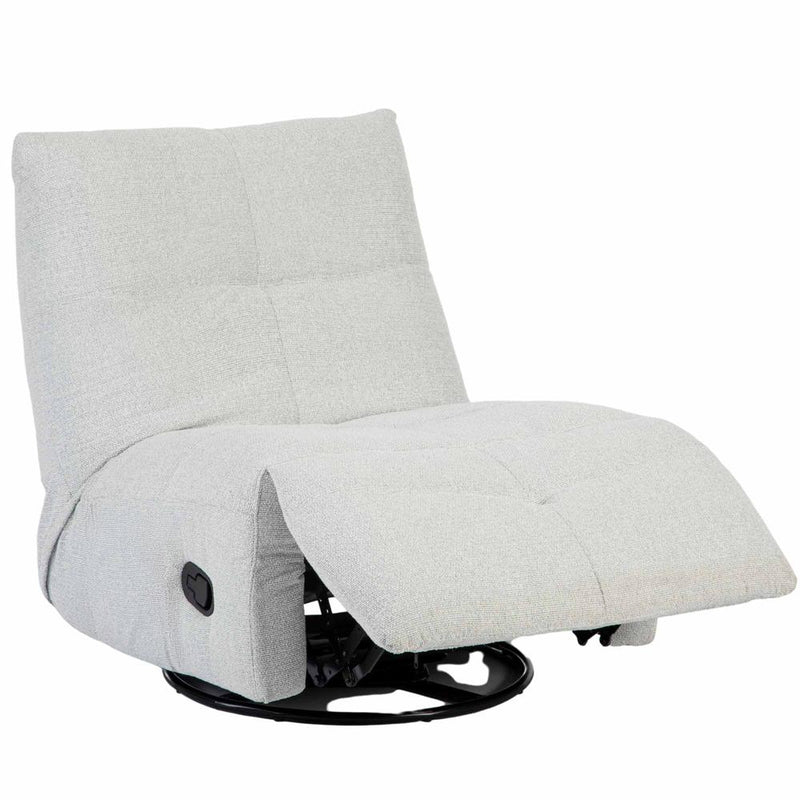Fauteuil Relaxfauteuil Lazy Licht Grijs 78x97x90 cm-Fauteuils-Starfurn
