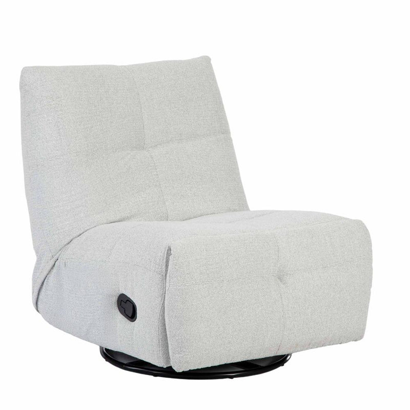 Fauteuil Relaxfauteuil Lazy Licht Grijs 78x97x90 cm-Fauteuils-Starfurn