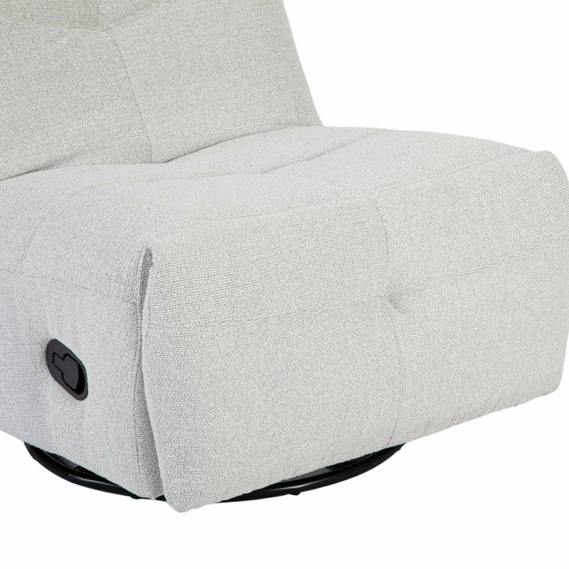 Fauteuil Relaxfauteuil Lazy Licht Grijs 78x97x90 cm-Fauteuils-Starfurn