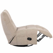 Fauteuil Relaxfauteuil Lazy Taupe 78x97x90 cm-Fauteuils-Starfurn