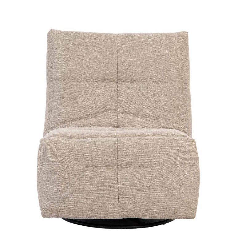 Fauteuil Relaxfauteuil Lazy Taupe 78x97x90 cm-Fauteuils-Starfurn