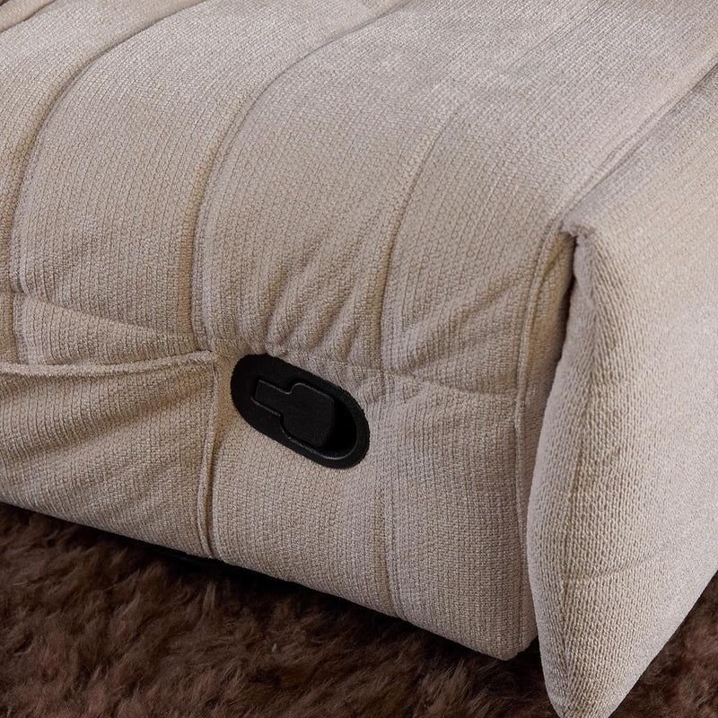 Fauteuil Relaxfauteuil Zen Beige 78x97x90 cm-Fauteuils-Starfurn