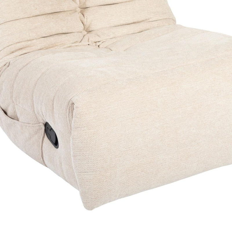 Fauteuil Relaxfauteuil Zen Beige 78x97x90 cm-Fauteuils-Starfurn