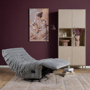 Fauteuil Relaxfauteuil Zen Grijs 78x97x90 cm-Fauteuils-Starfurn