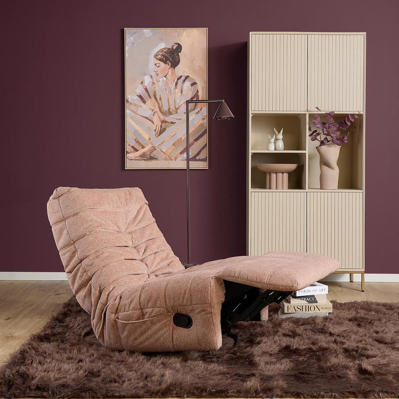 Fauteuil Relaxfauteuil Zen Roze 78x97x90 cm-Fauteuils-Starfurn