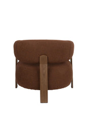 Fauteuil Robyn Polyester Rood 70.5x78 cm-Fauteuils-Creating Home