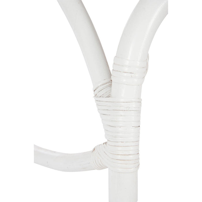 Fauteuil Rocking Stoel Rotan Wit-Fauteuils-J-Line