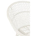 Fauteuil Rocking Stoel+Sierkussen Zayo Metaal/Reed Wit-Kussens-J-Line